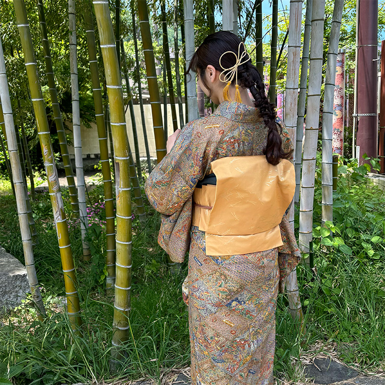 着物レンタル京越のレトロ着物レンタルコーデ2