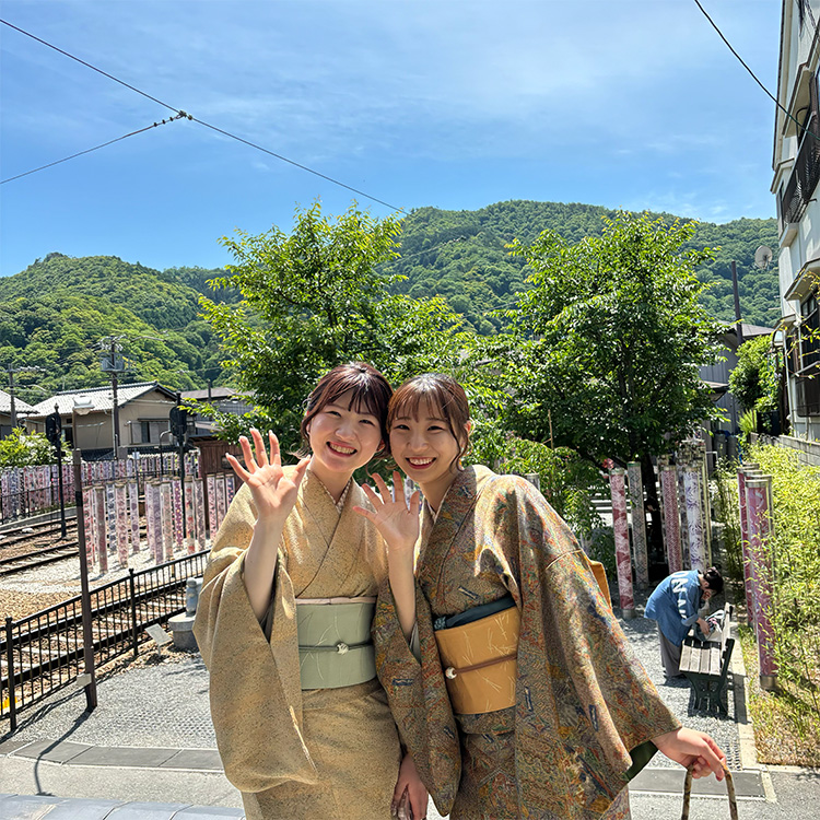 着物レンタル京越のレトロ着物レンタルコーデ3